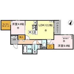 住吉駅 徒歩3分 3階の物件間取画像